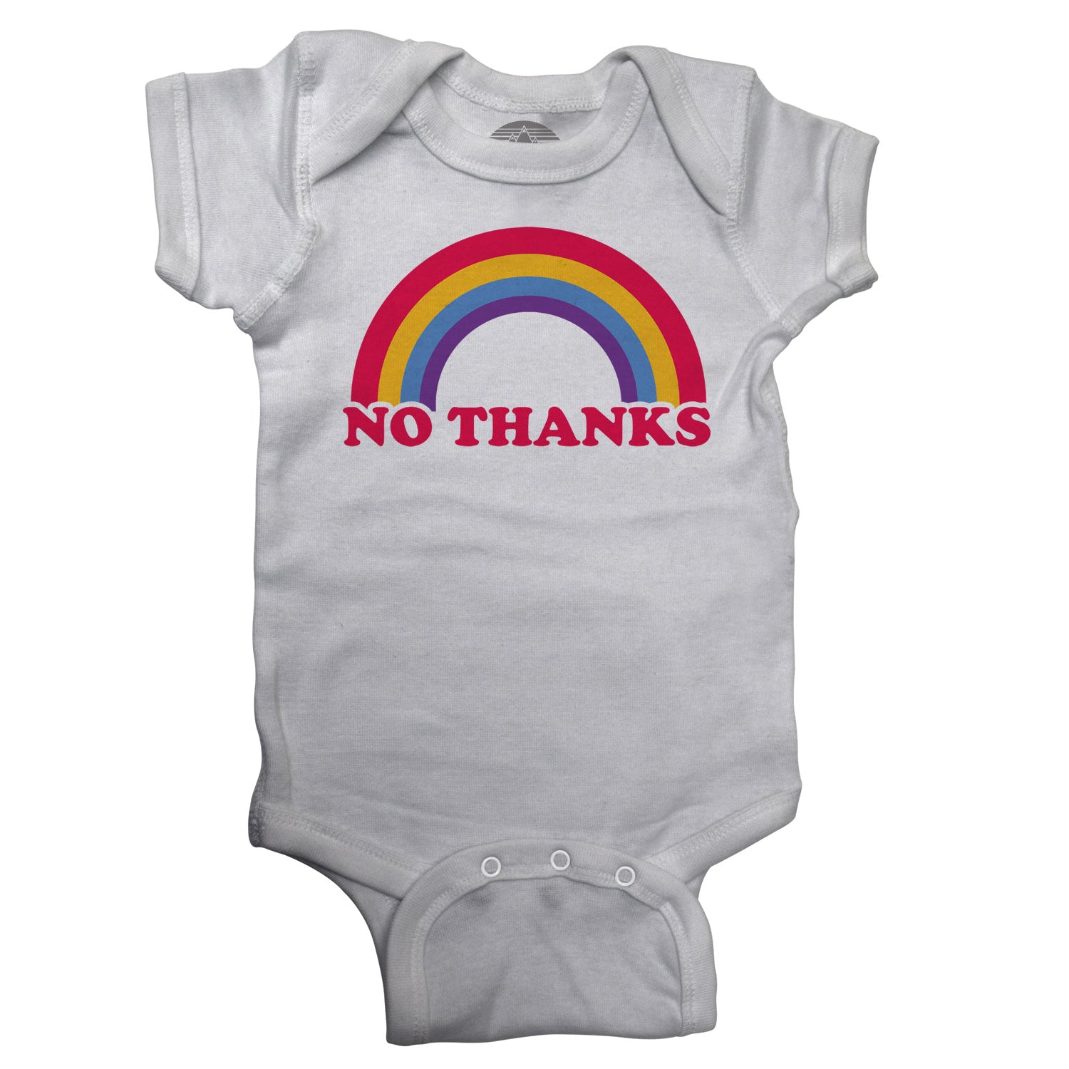 Rainbow No Thanks Infant Bodysuit - Unisex Fit