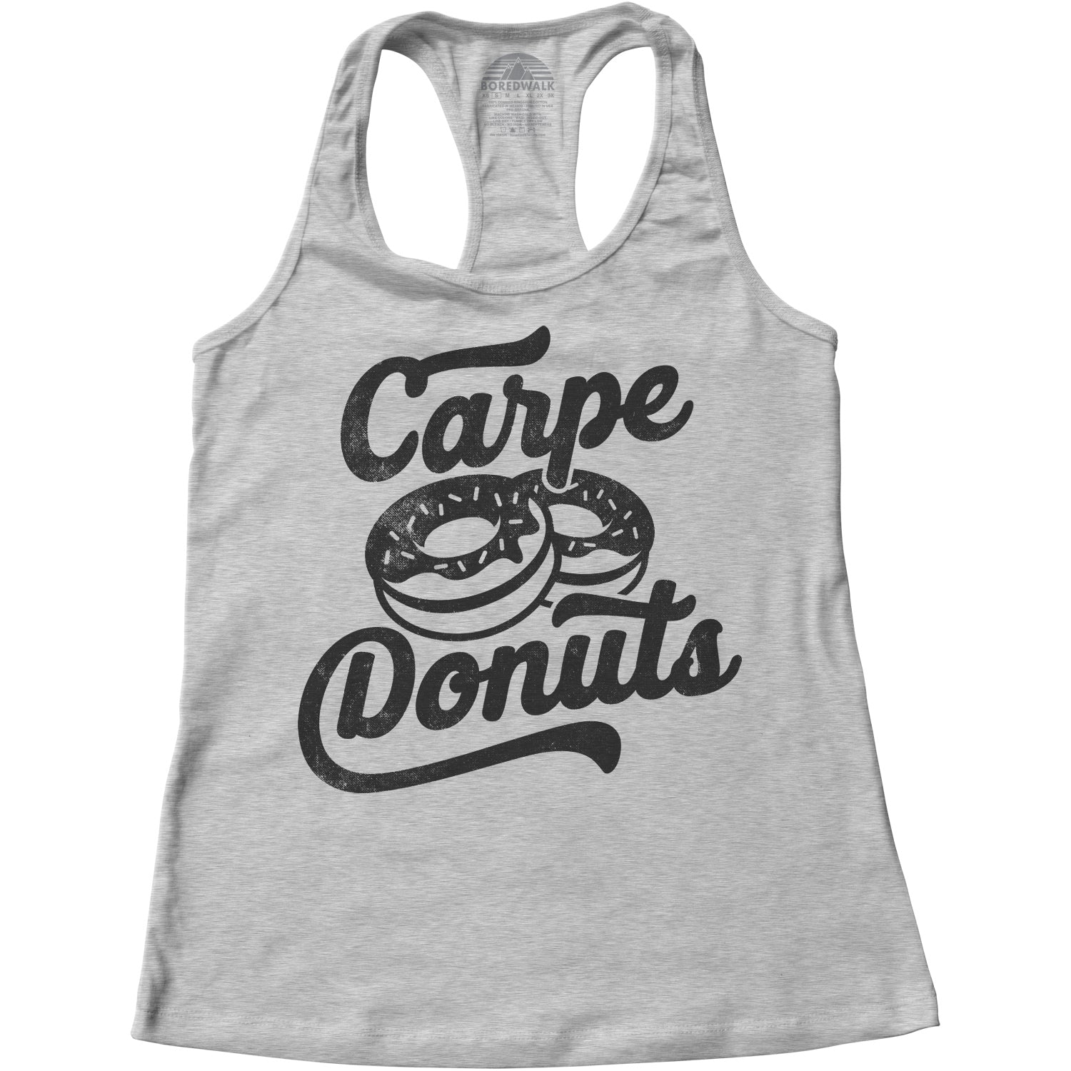 Women's Carpe Donuts Racerback Tank Top