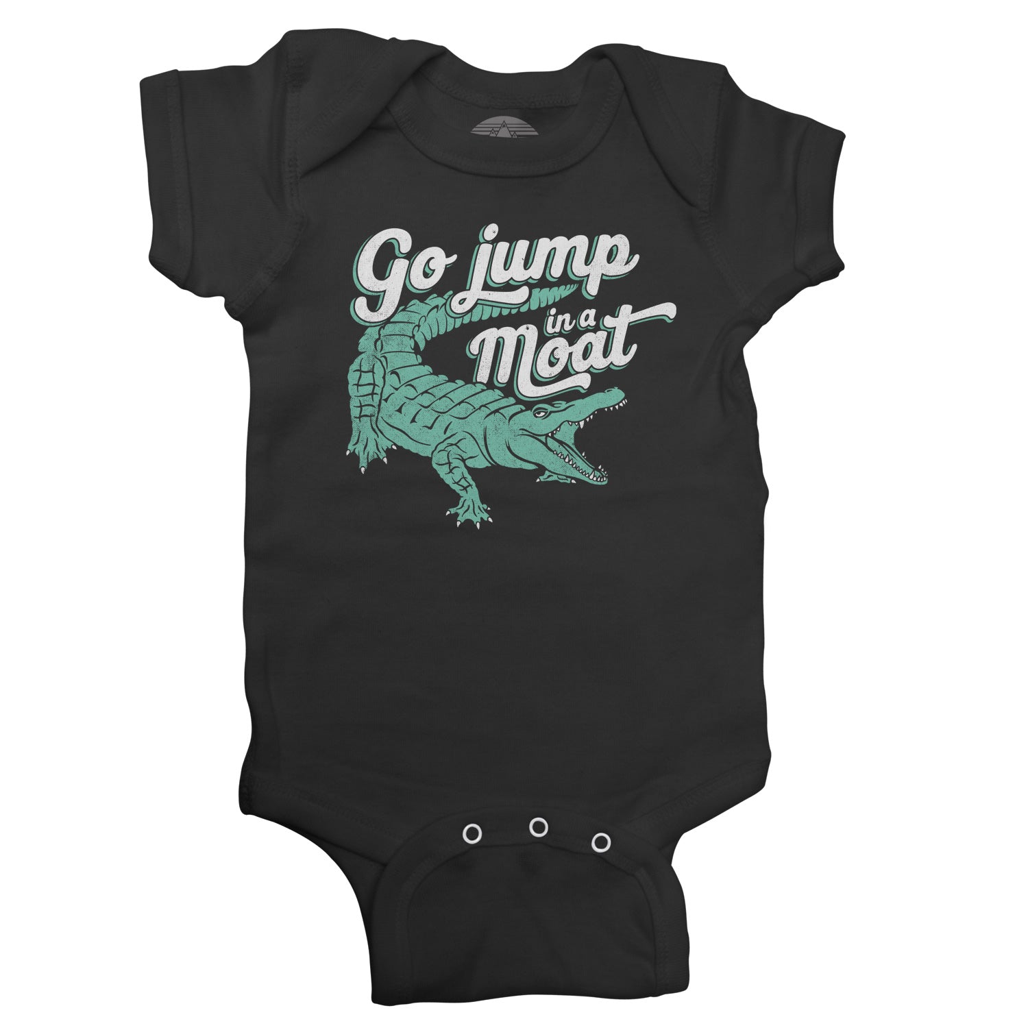 Go Jump in a Moat Alligator Infant Bodysuit - Unisex Fit