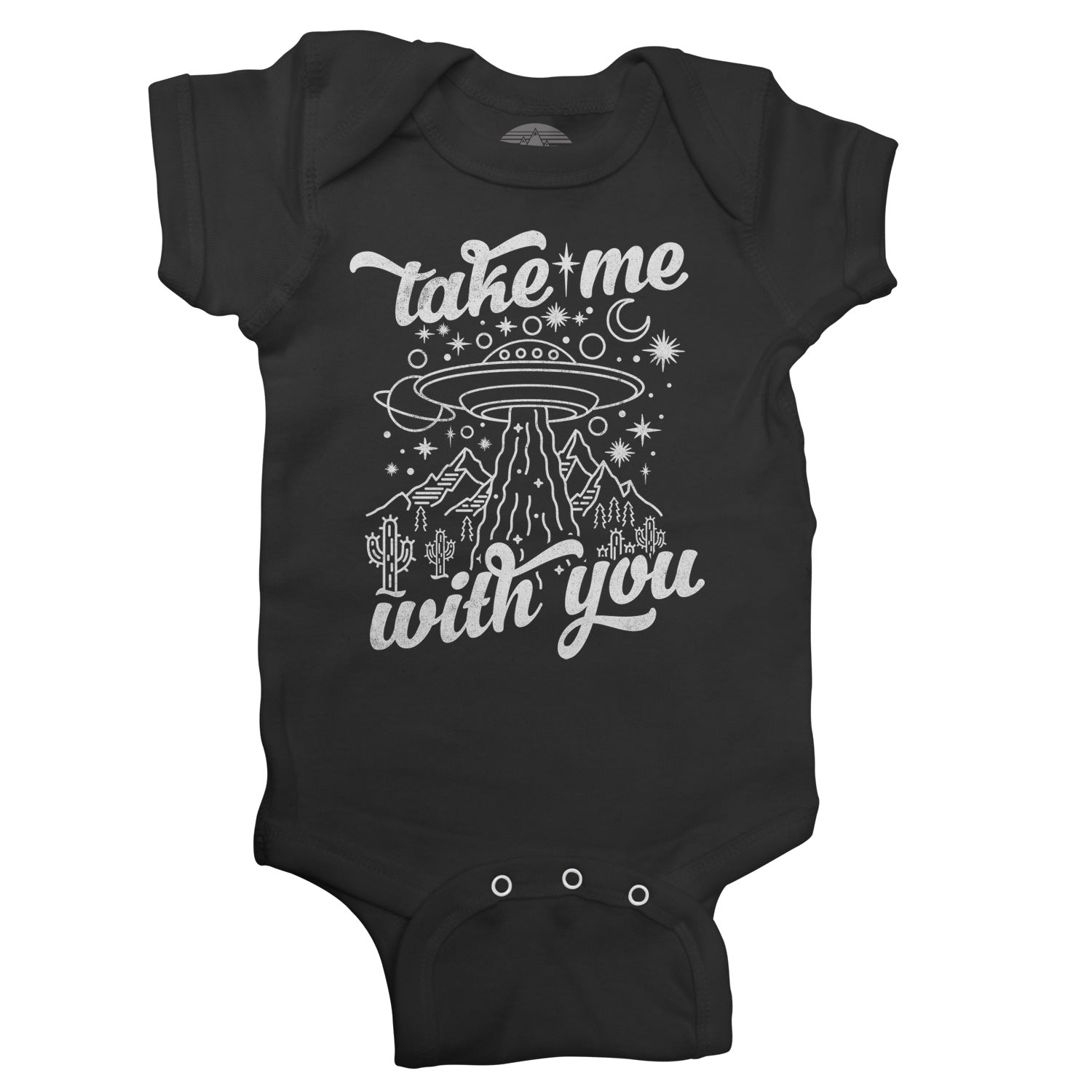 Take Me With You Alien UFO Shirt Infant Bodysuit - Unisex Fit