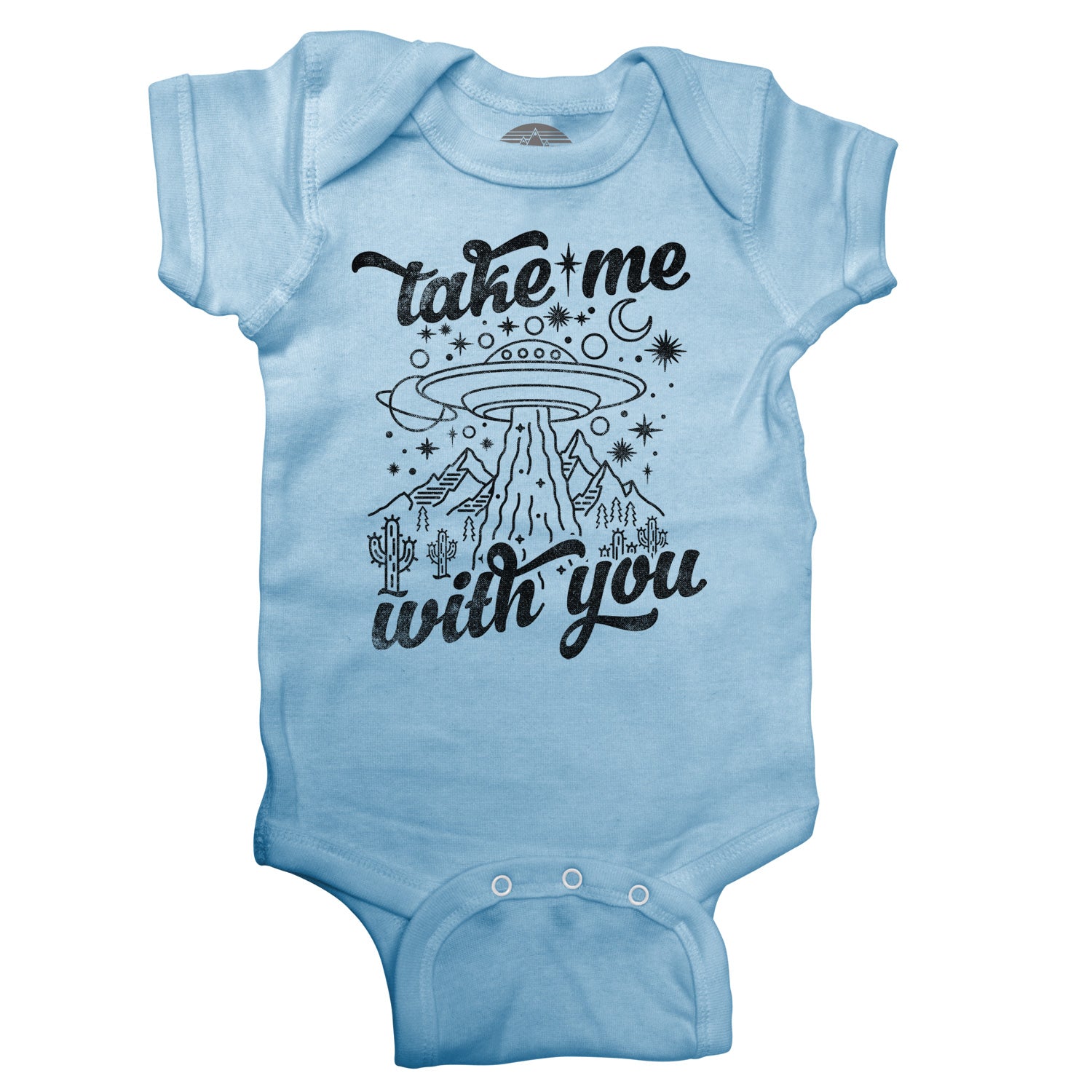 Take Me With You Alien UFO Shirt Infant Bodysuit - Unisex Fit