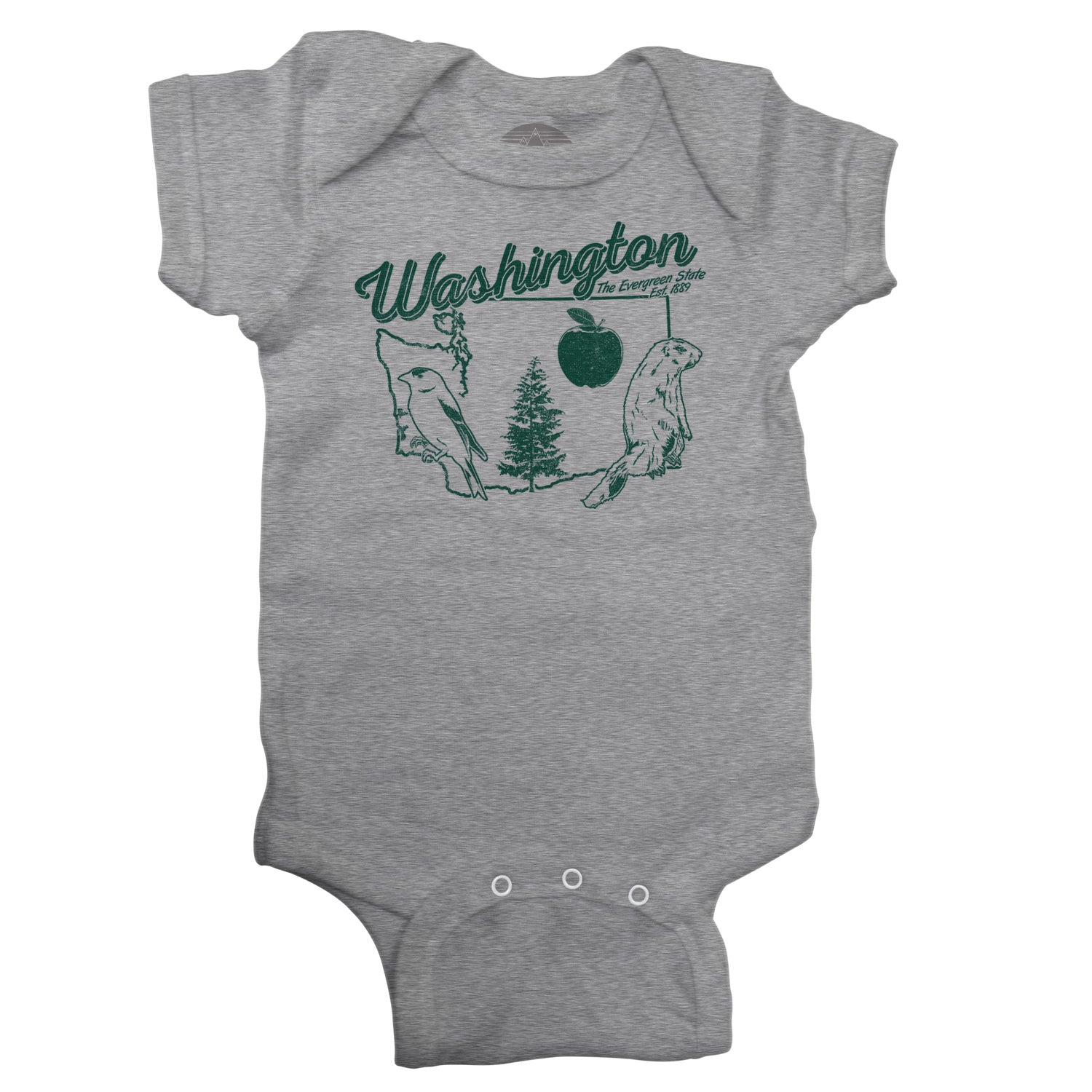 Vintage Washington Infant Bodysuit - Unisex Fit