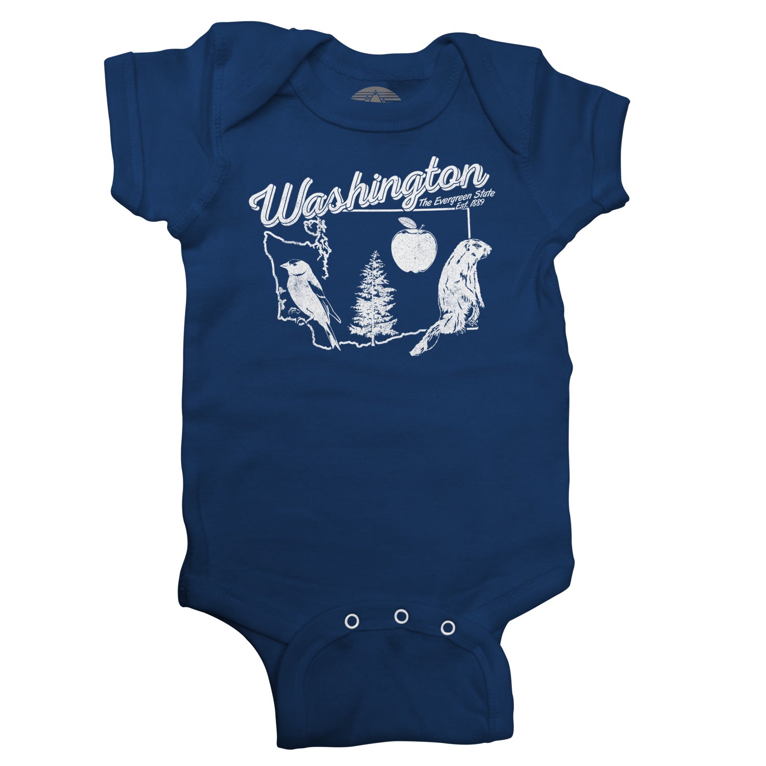 Vintage Washington Infant Bodysuit - Unisex Fit