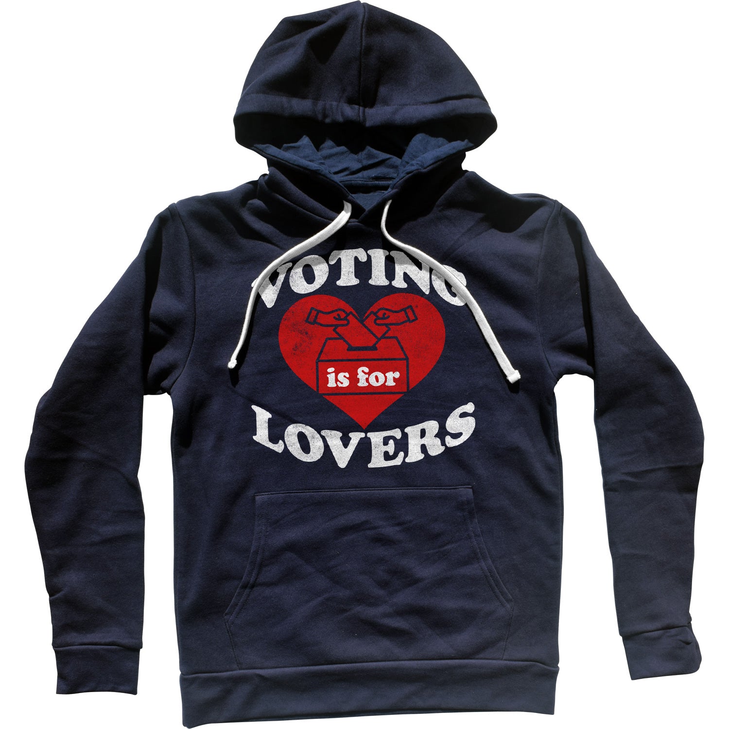Voting Is For Lovers Unisex Hoodie