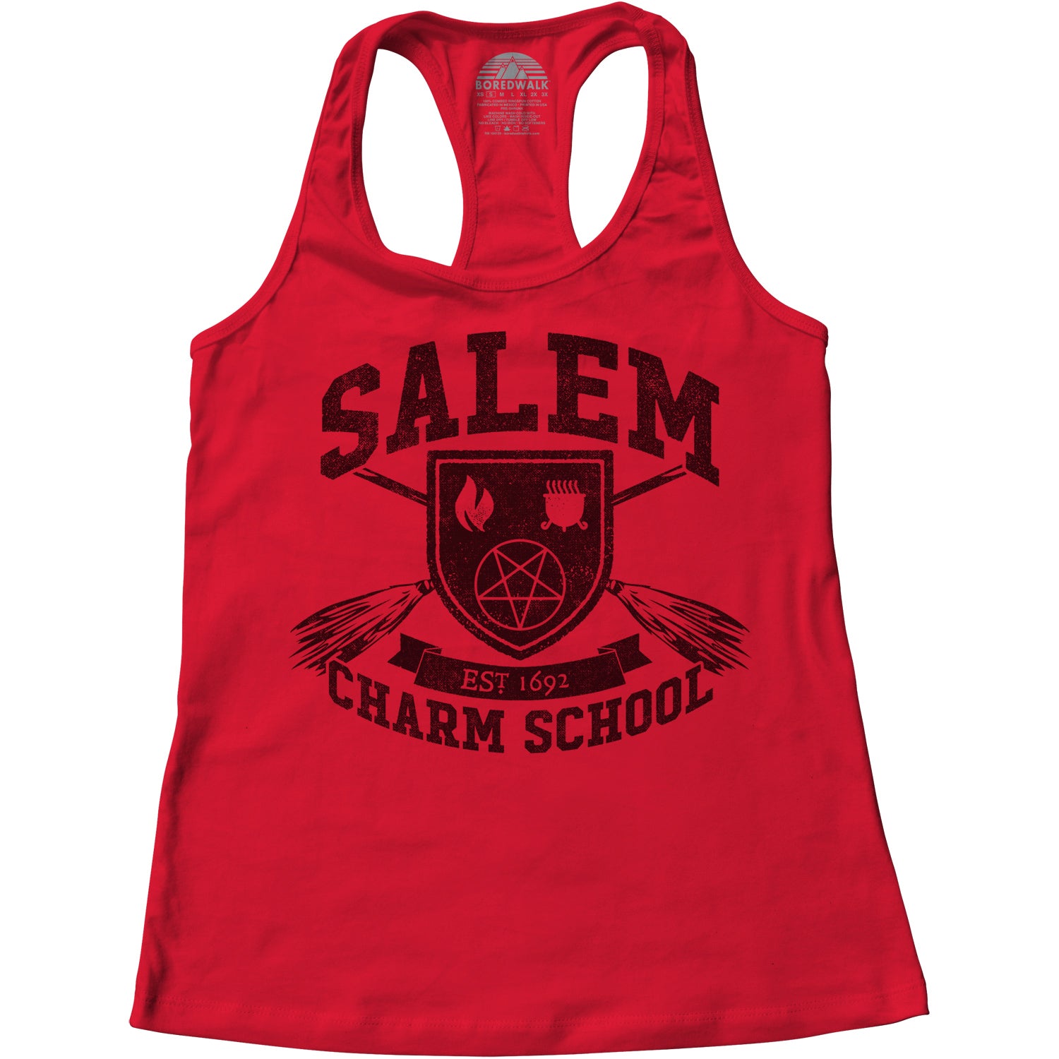 Women's Salem Charm School Racerback Tank Top