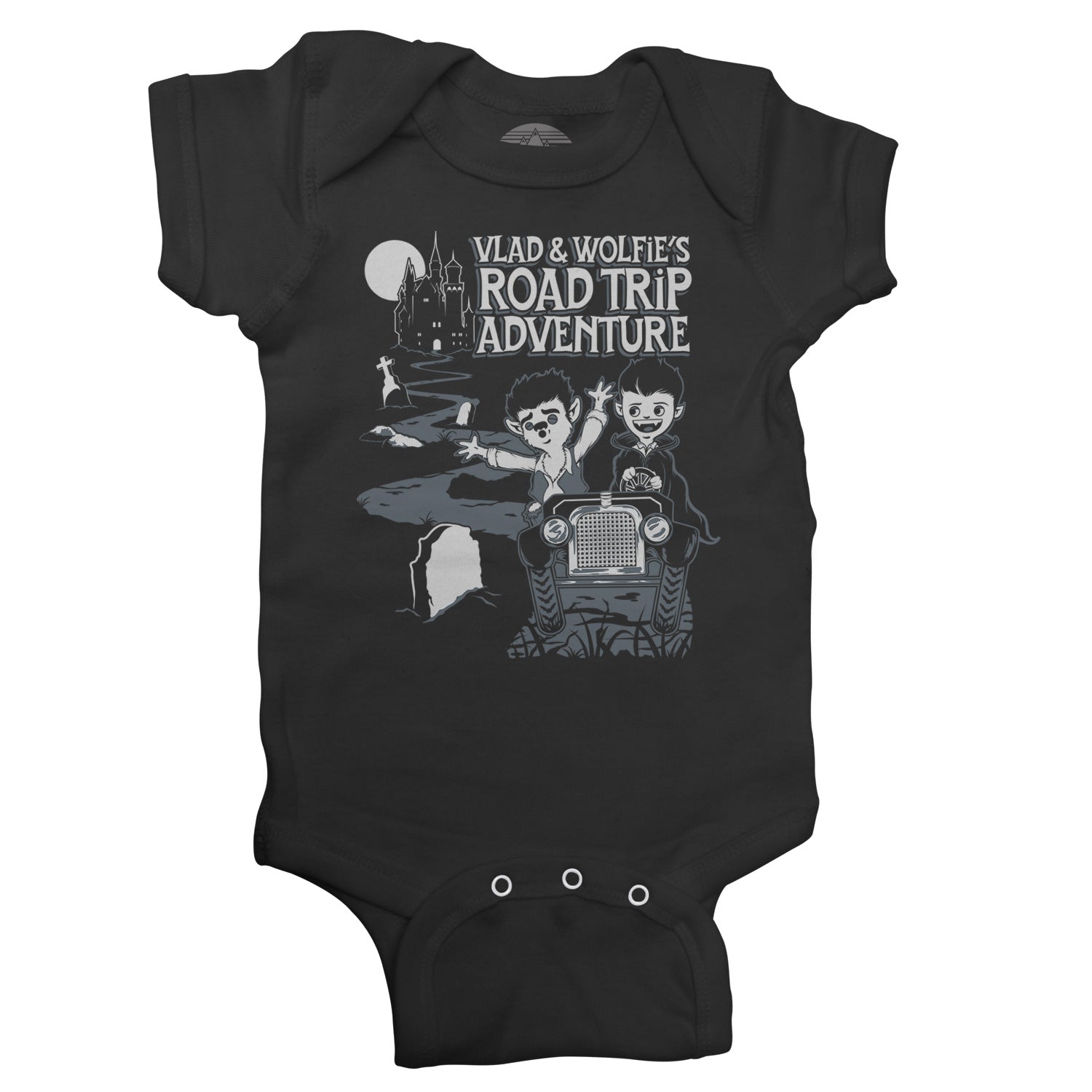 Vlad and Wolfie's Road Trip Adventure Infant Bodysuit - Unisex Fit