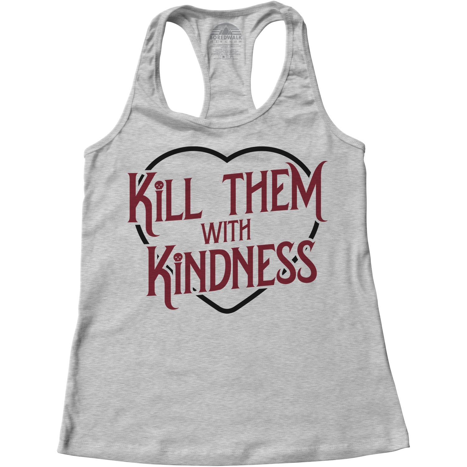 Women's Kill Them With Kindness Racerback Tank Top