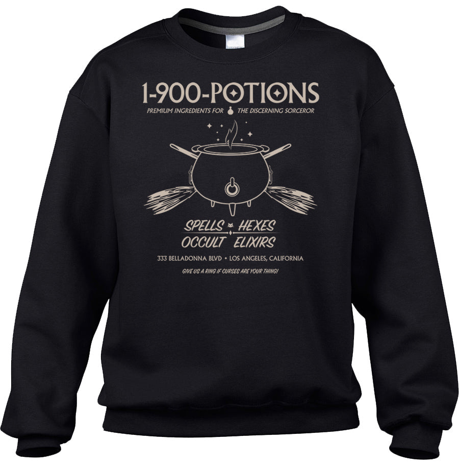 Unisex 1 900 Potions Witch Sweatshirt