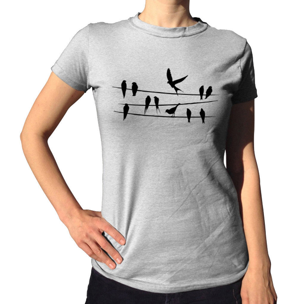 Women's Birds On A Wire T-Shirt