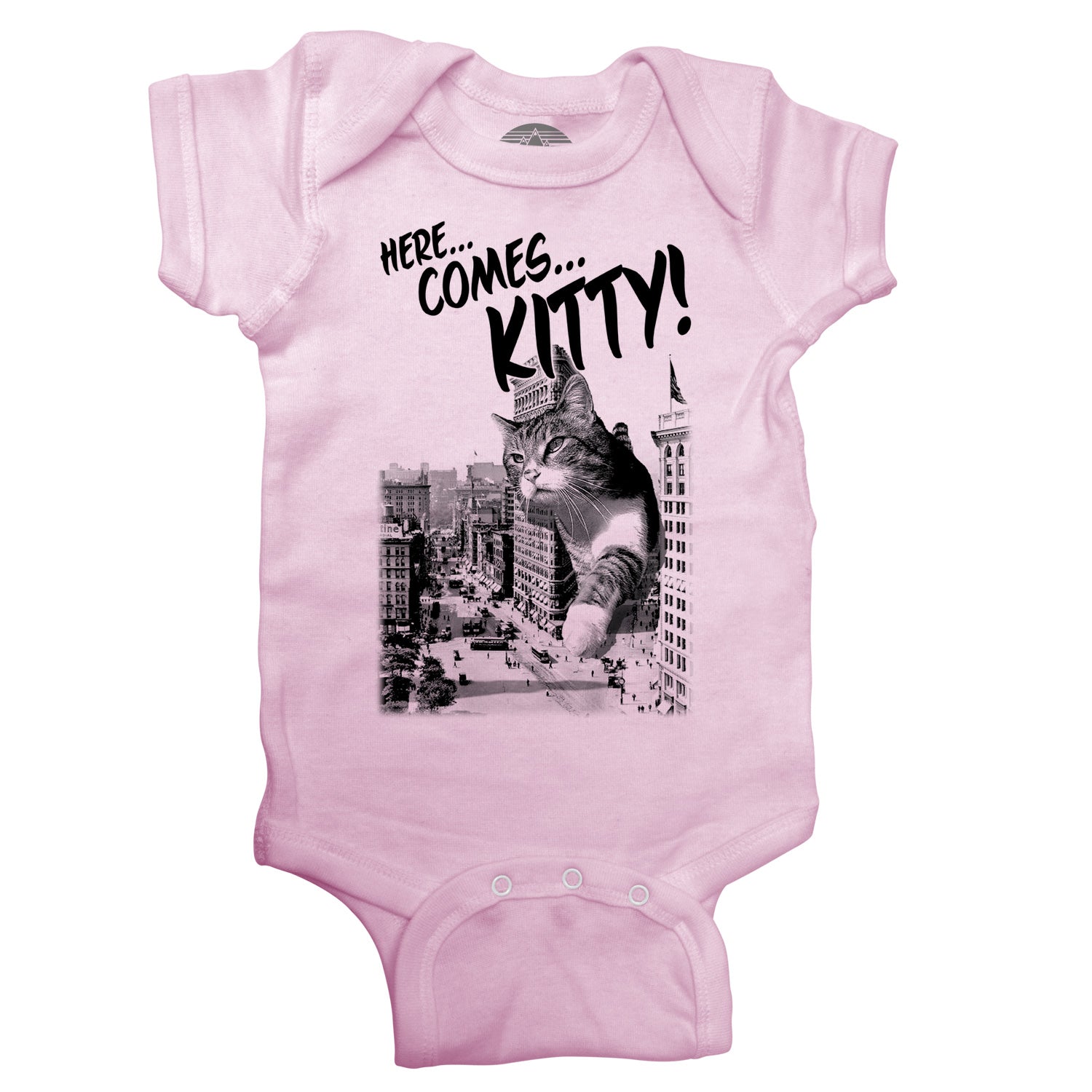 Here Comes Kitty Infant Bodysuit - Unisex Fit