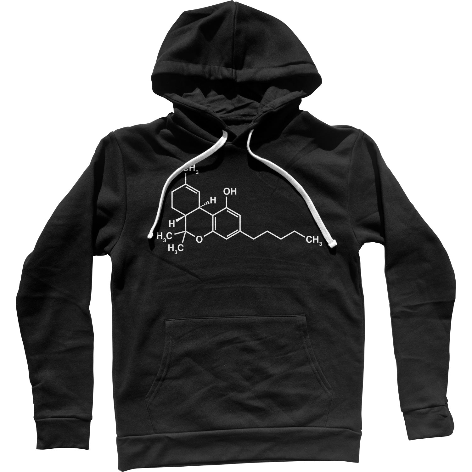 THC Molecule Unisex Hoodie