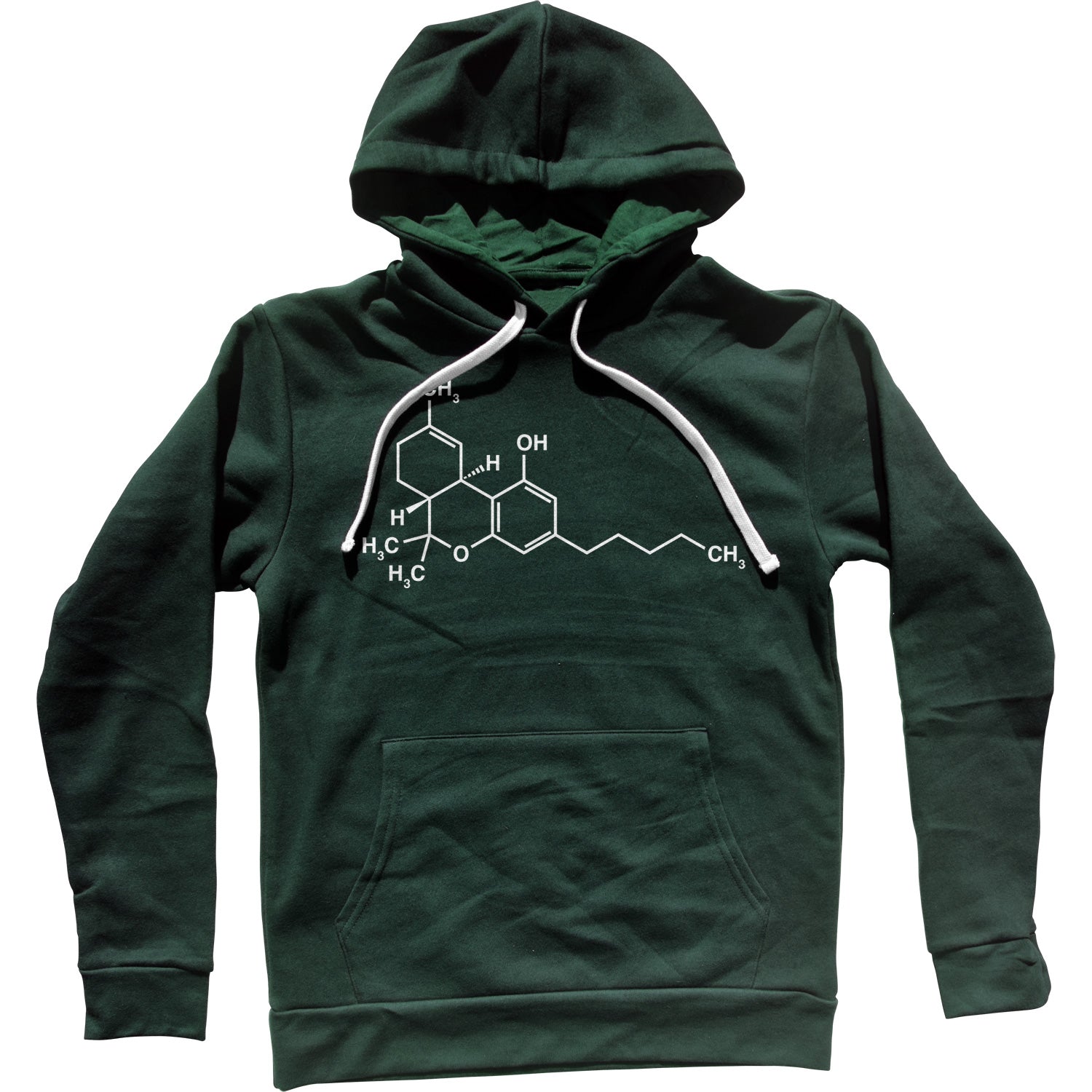 THC Molecule Unisex Hoodie
