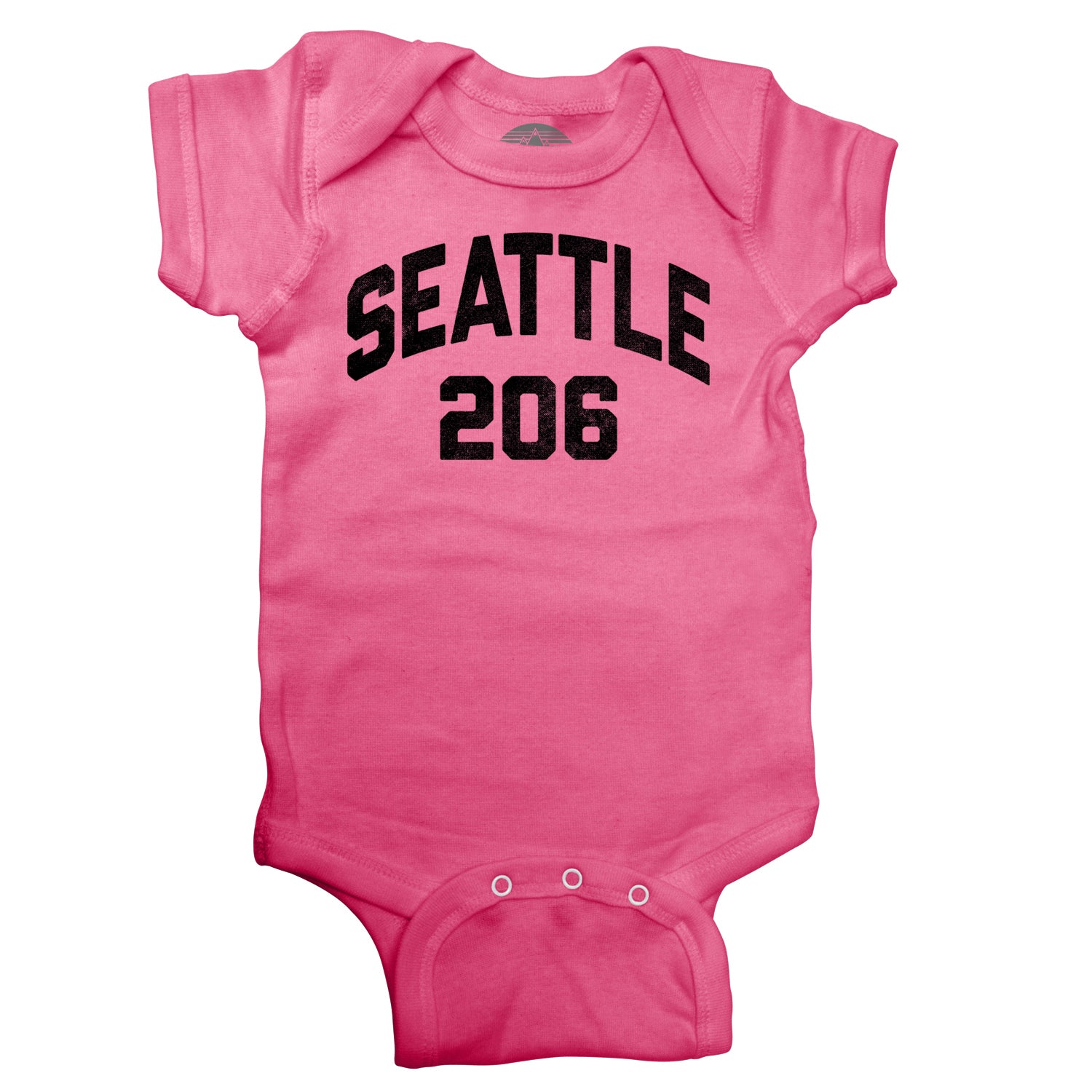 Seattle 206 Area Code Infant Bodysuit - Unisex Fit