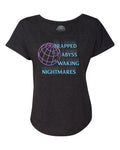 Women's Trapped in an Abyss of Waking Nightmares Scoop Neck T-Shirt