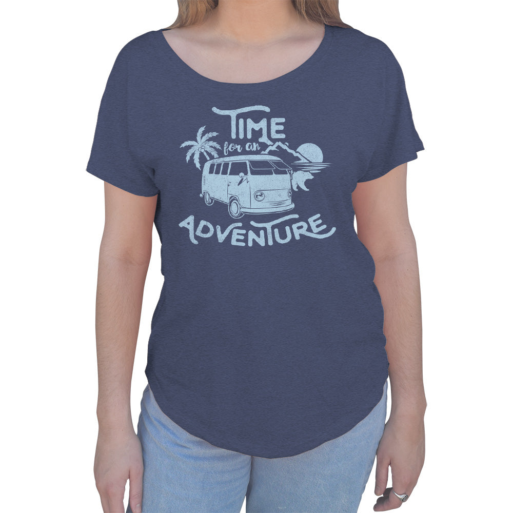 Women's Time For An Adventure Scoop Neck T-Shirt