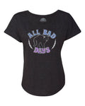 Women's All Bad Days Scoop Neck T-Shirt