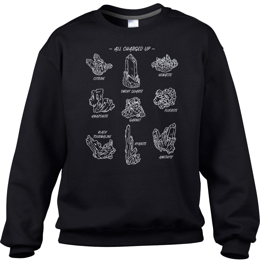 Unisex All Charged Up Crystal Chart Sweatshirt