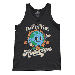 Unisex Just Another Day in the Hellscape Tank Top