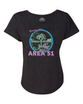 Women's Greetings from Area 51 Scoop Neck T-Shirt