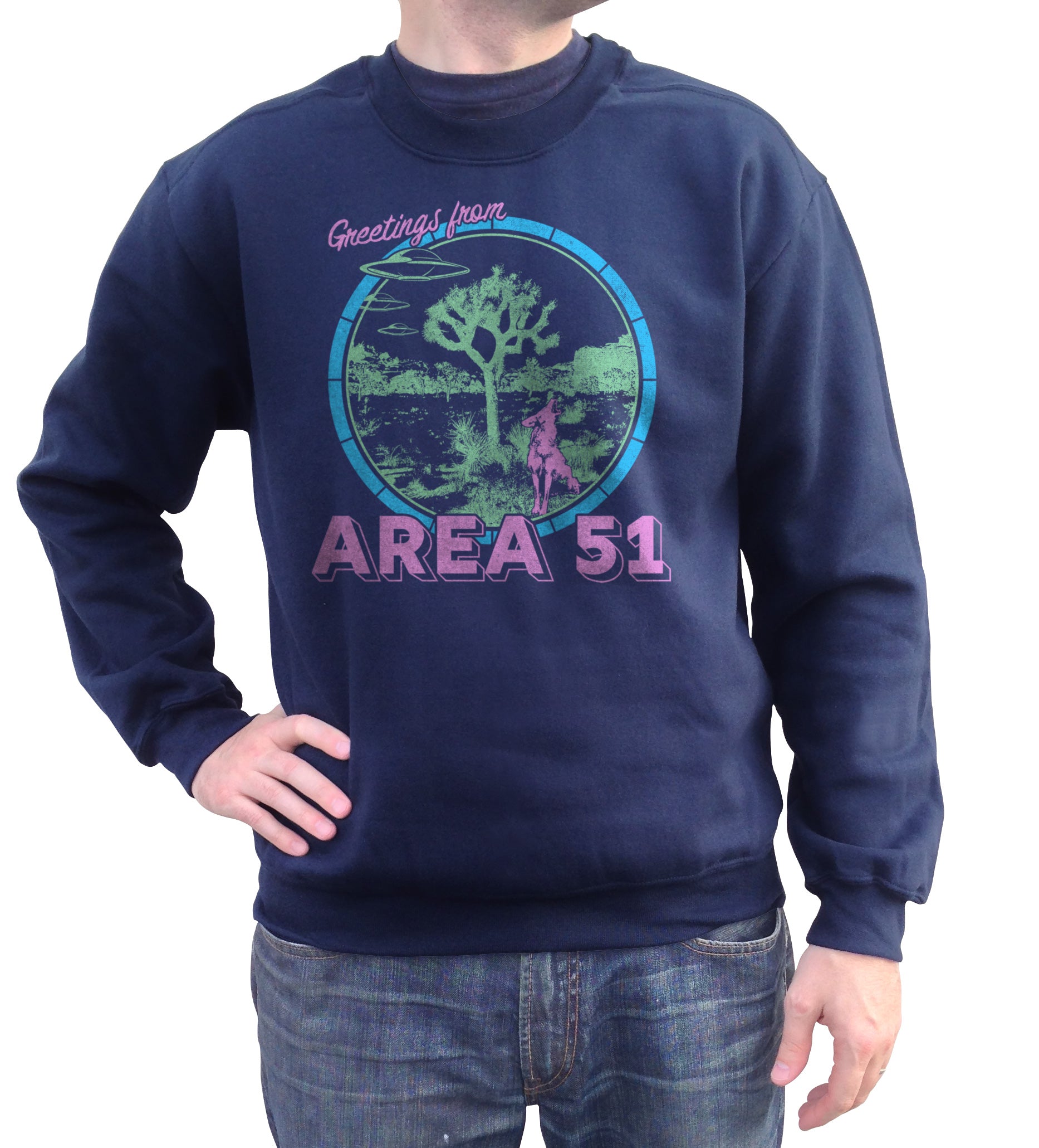 Unisex Greetings from Area 51 Sweatshirt