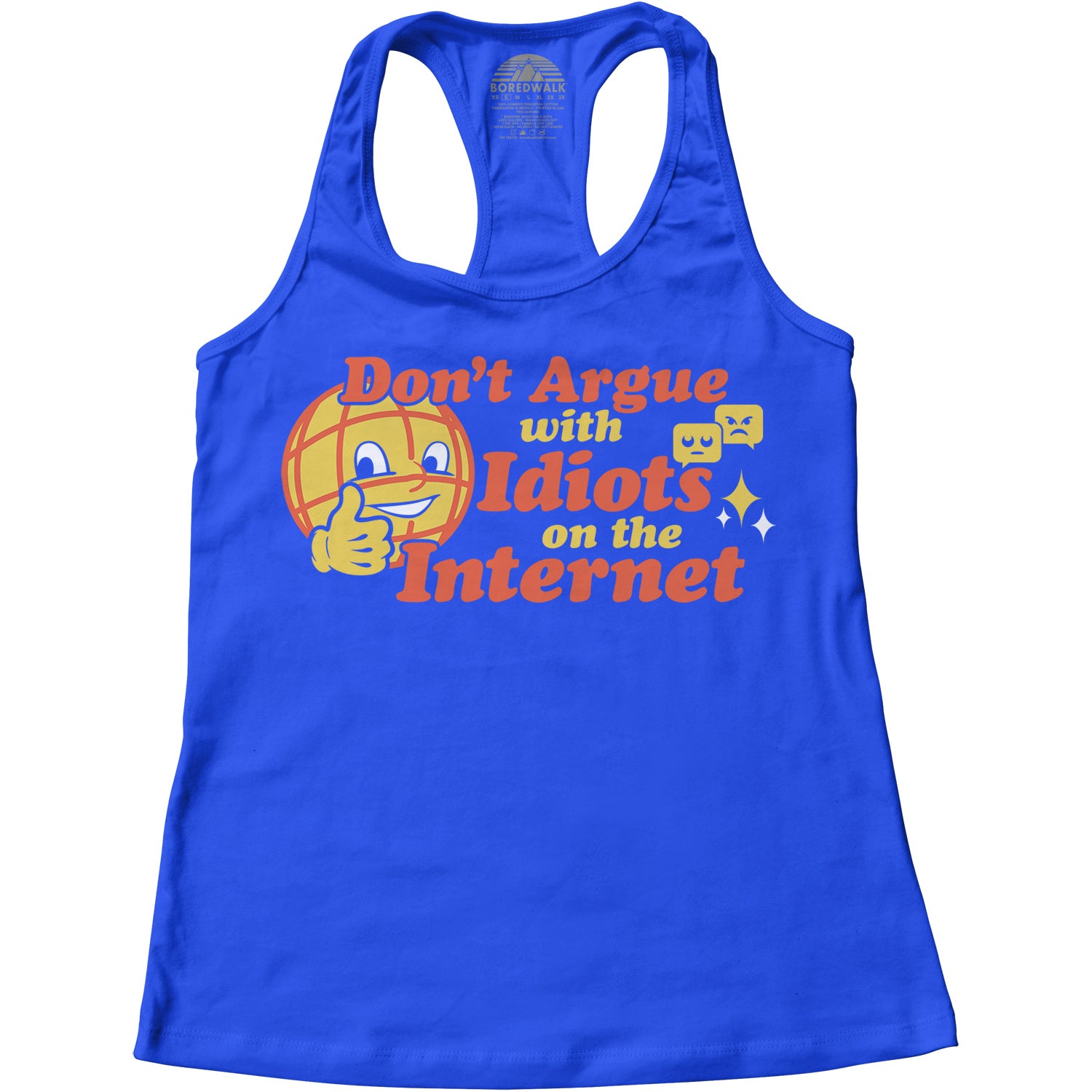 Women's Don't Argue With Idiots On The Internet Racerback Tank Top