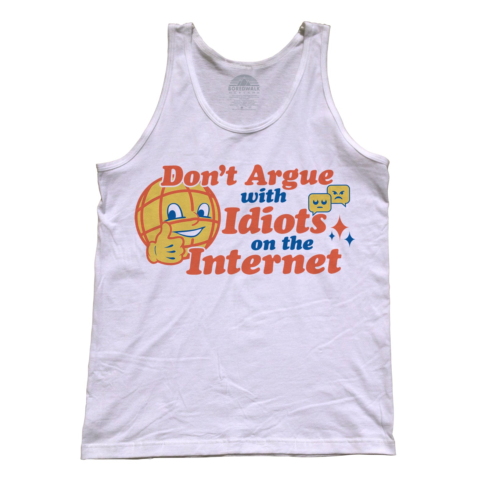 Unisex Don't Argue With Idiots On The Internet Tank Top