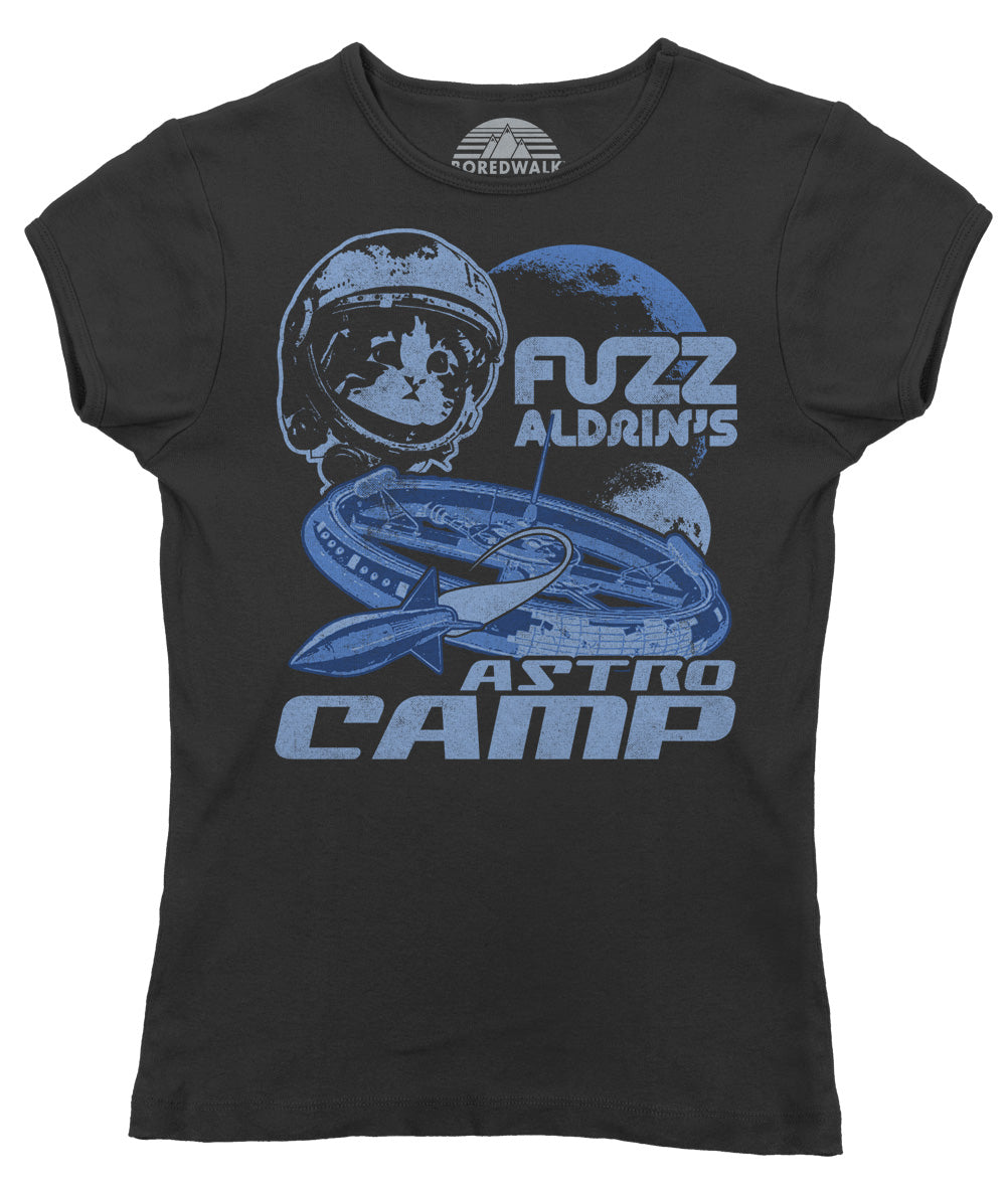 Women's Fuzz Aldrin's Astrocamp T-Shirt - By Ex-Boyfriend