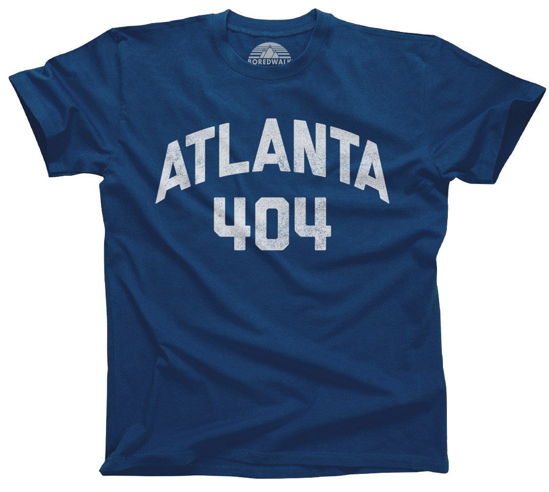 Men's Atlanta 404 Area Code T-Shirt