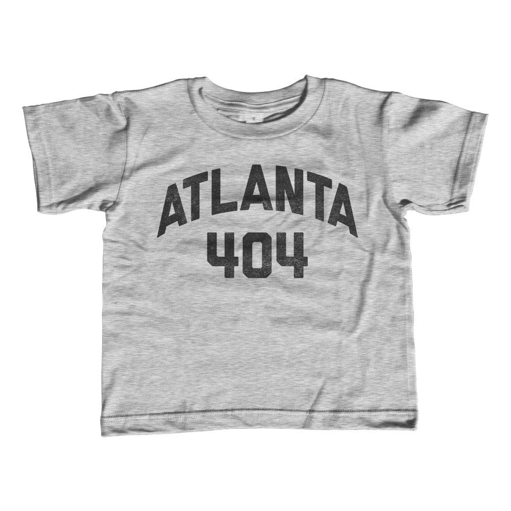 Girl's Atlanta 404 Area Code T-Shirt - Unisex Fit