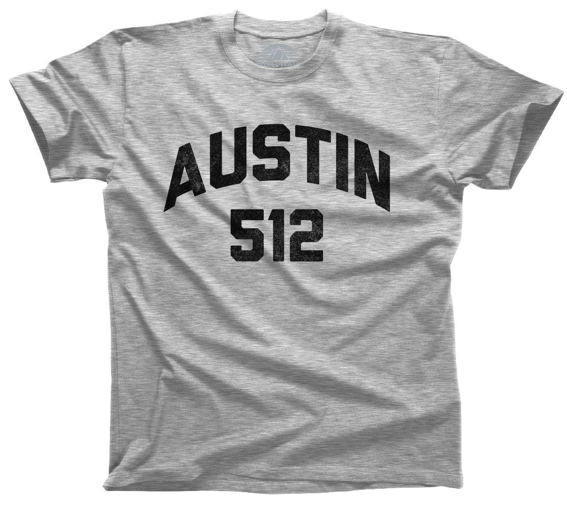 Men's Austin 512 Area Code T-Shirt