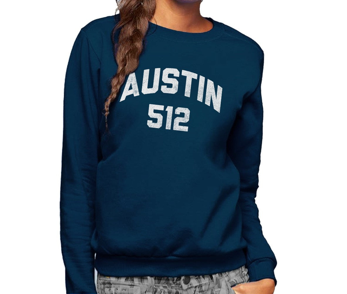 Unisex Austin 512 Area Code Sweatshirt