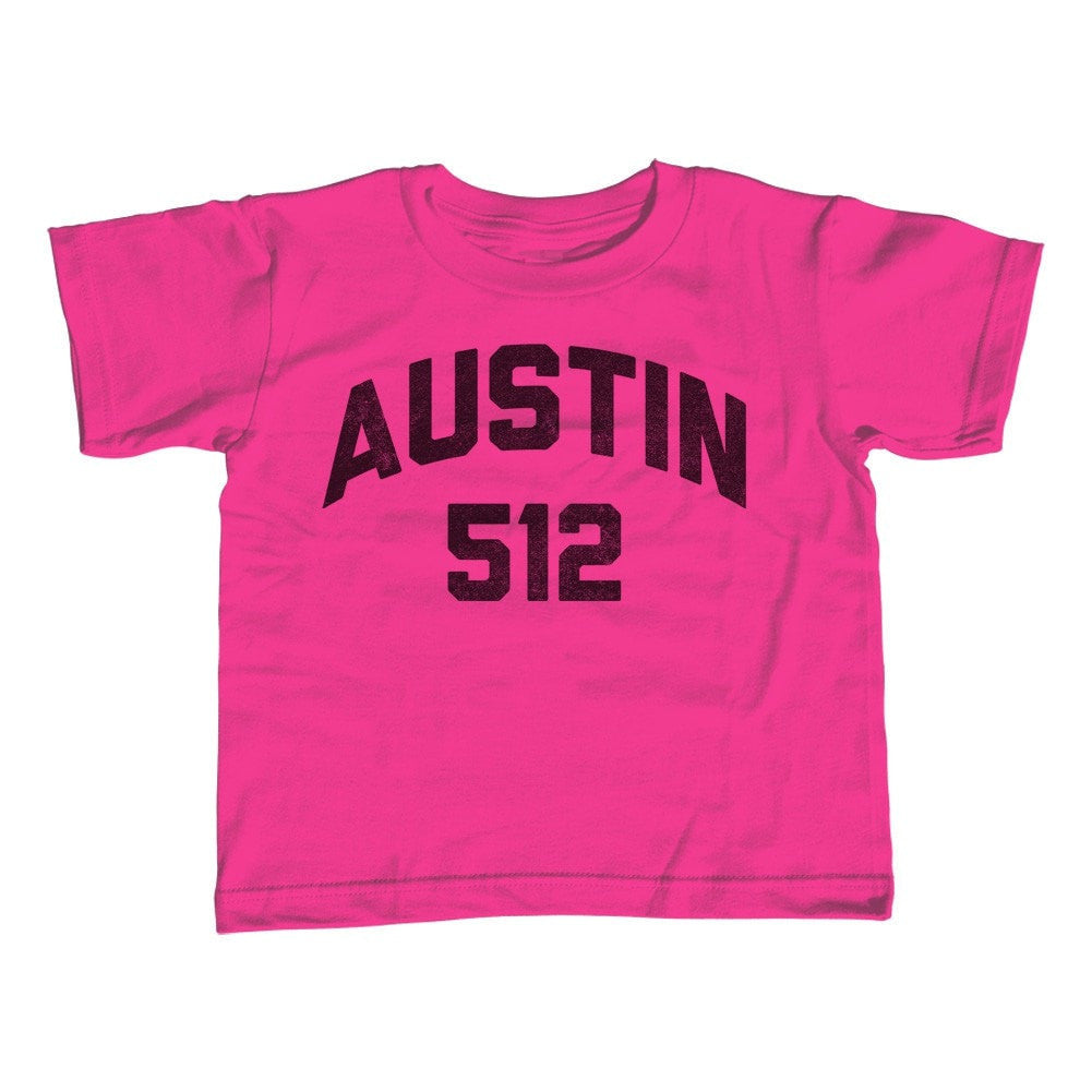 Girl's Austin 512 Area Code T-Shirt - Unisex Fit