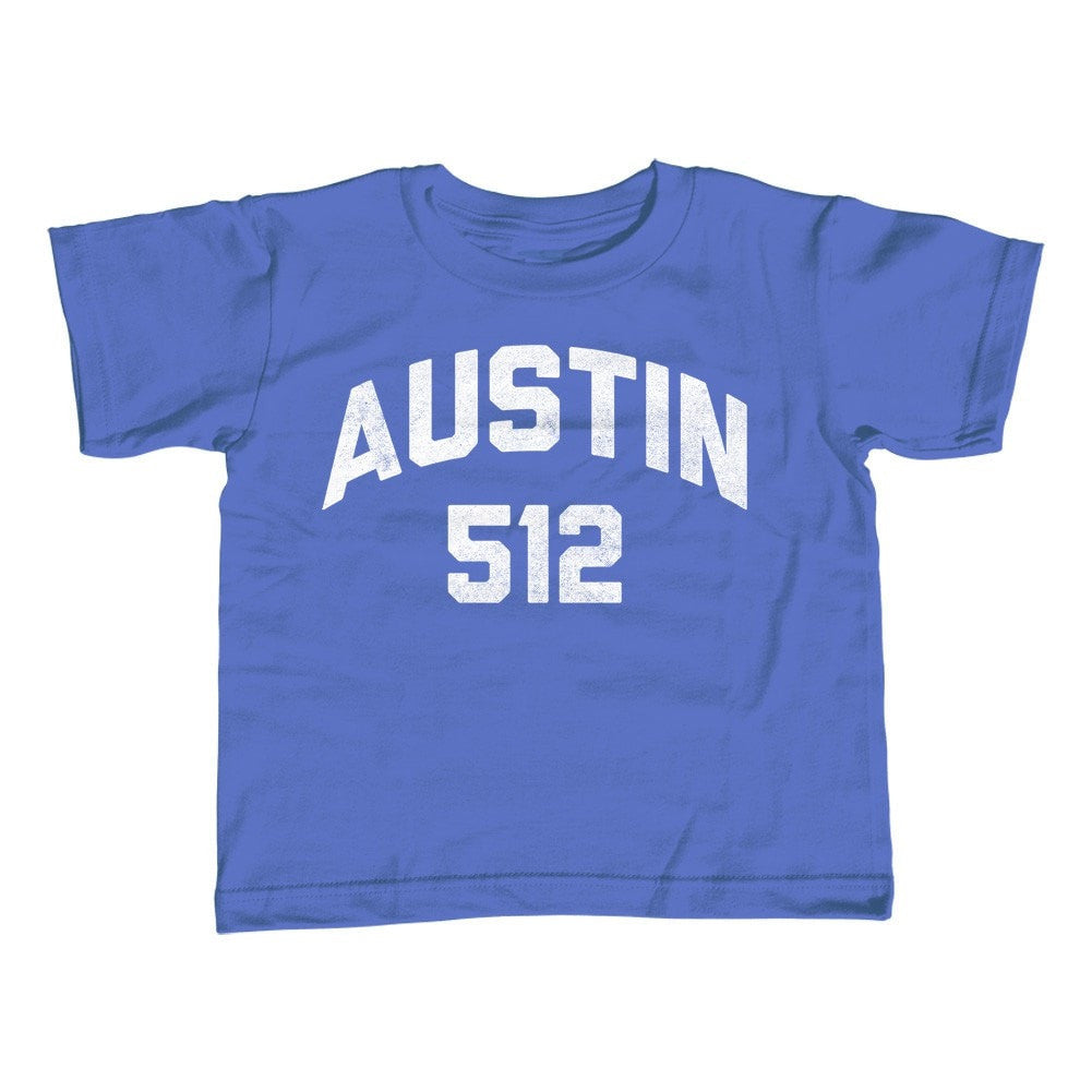 Girl's Austin 512 Area Code T-Shirt - Unisex Fit