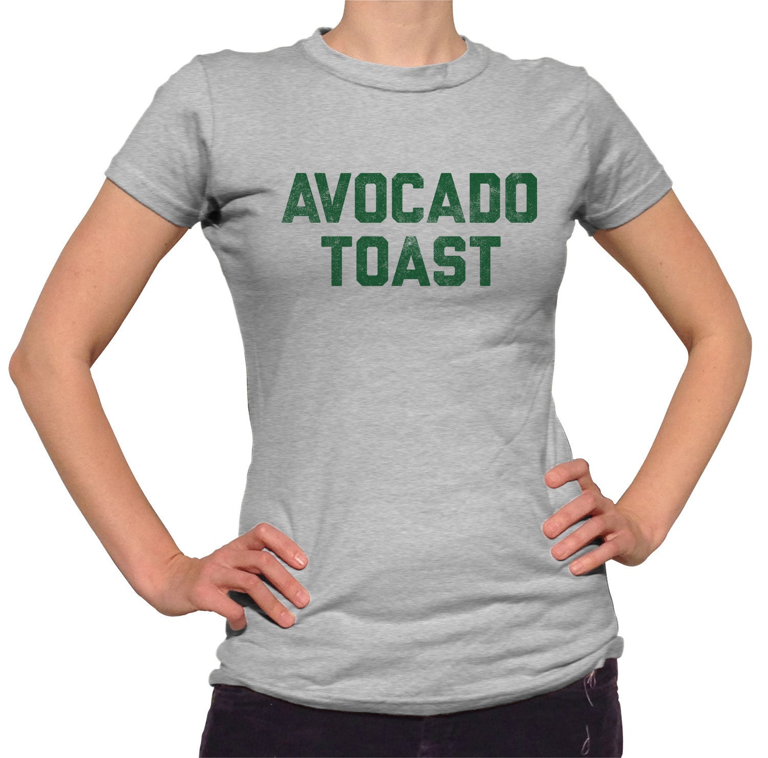 Women's Avocado Toast T-Shirt Funny Hipster Foodie