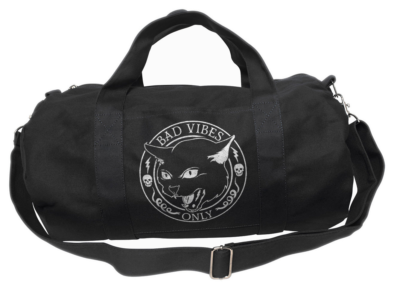 Bad Vibes Only Duffel Bag