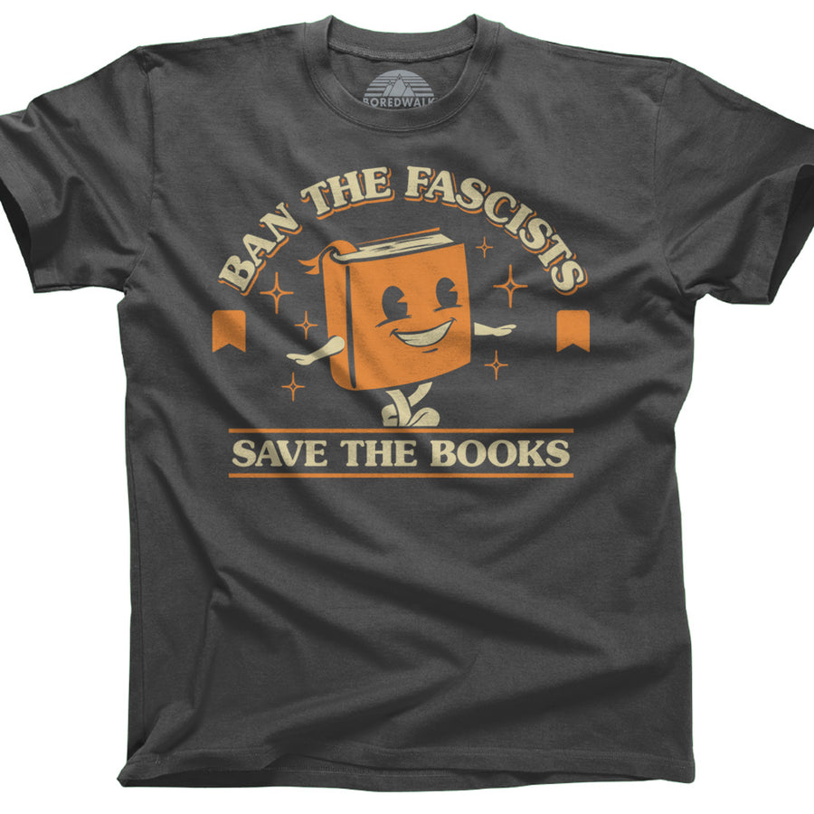 T-Shirt "Read Books Lift Weights Fight Fascists" - Coupe Classique Pour Hommes Et Femmes