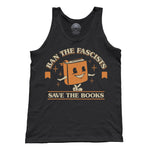 Unisex Ban The Fascists Save The Books Tank Top