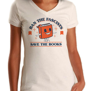 Ban The Fascists Save The Books Messenger Bag - Boredwalk