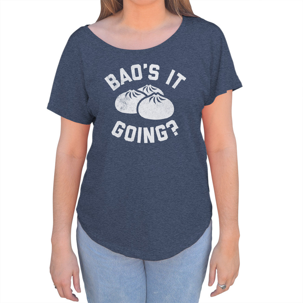 Women's Bao's It Going Dim Sum Scoop Neck T-Shirt