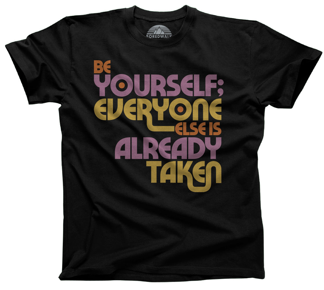 Men's Be Yourself T-Shirt Oscar Wilde