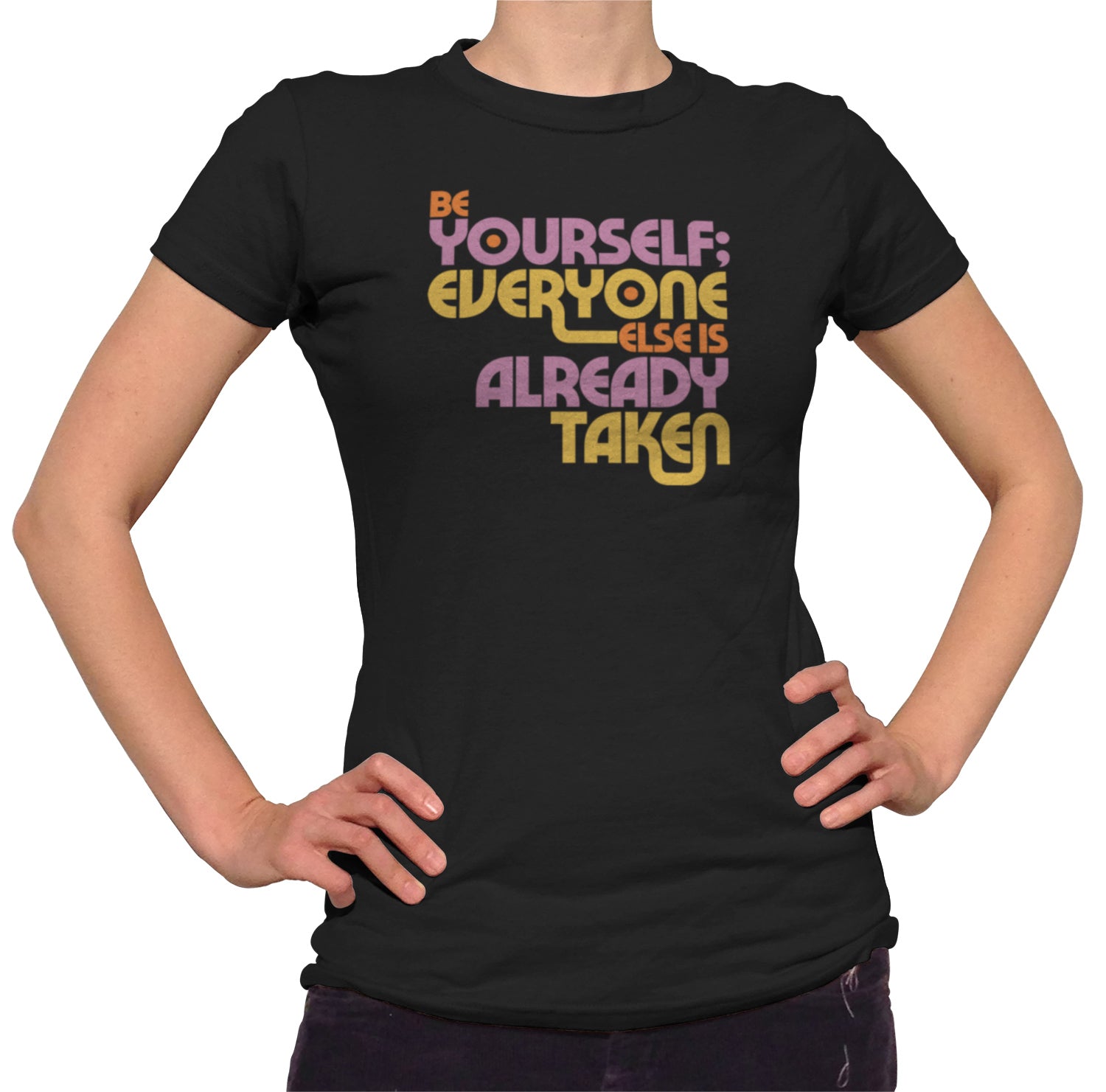 Women's Be Yourself T-Shirt - Oscar Wilde