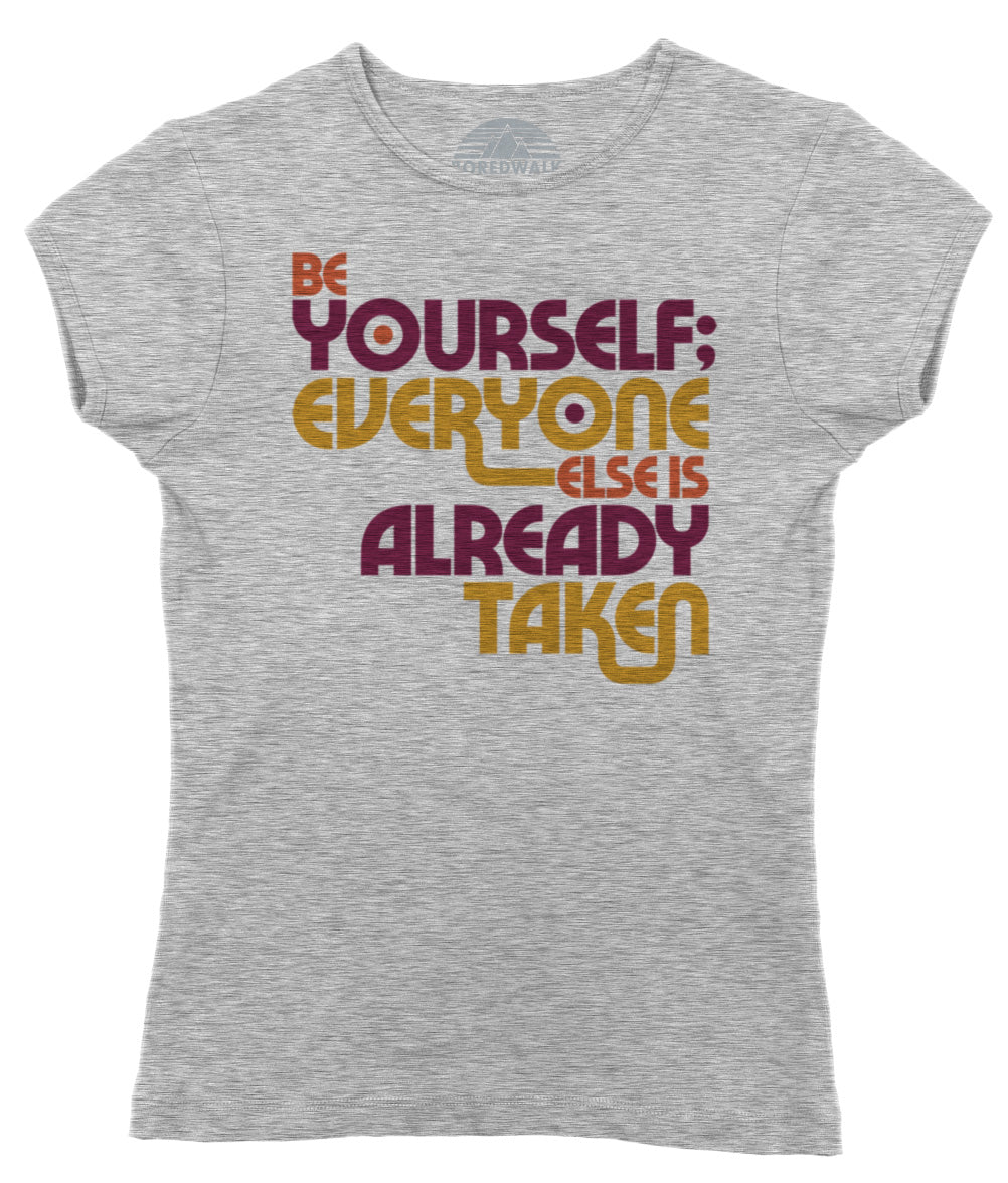 Women's Be Yourself T-Shirt - Oscar Wilde