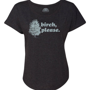 Women's Birch Please Scoop Neck T-Shirt