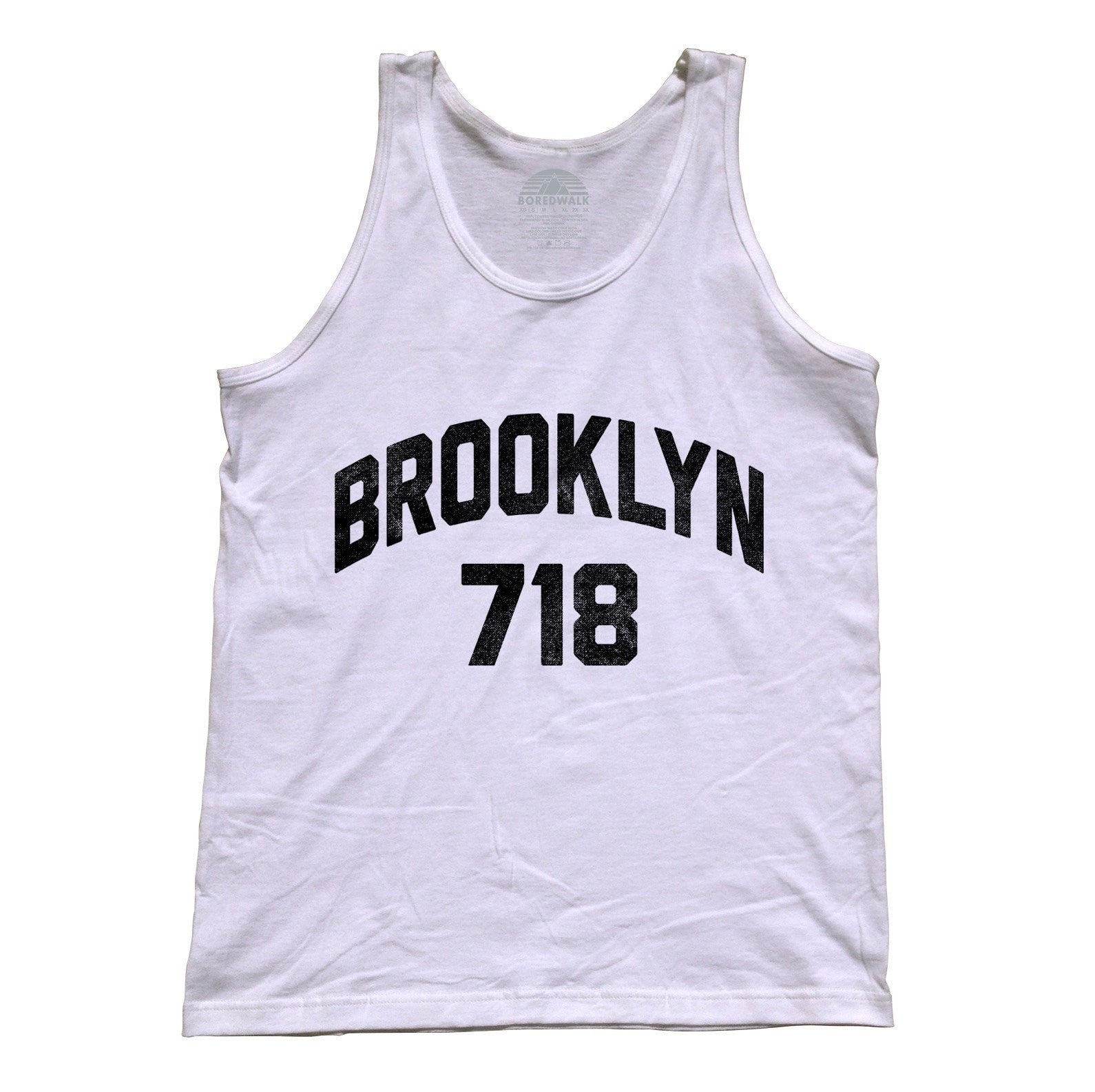 Unisex Brooklyn 718 Area Code Tank Top