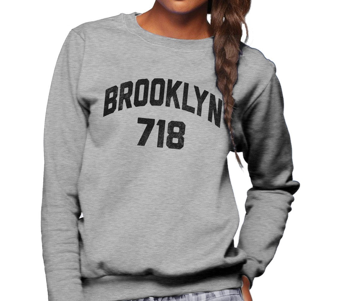 Unisex Brooklyn 718 Area Code Sweatshirt