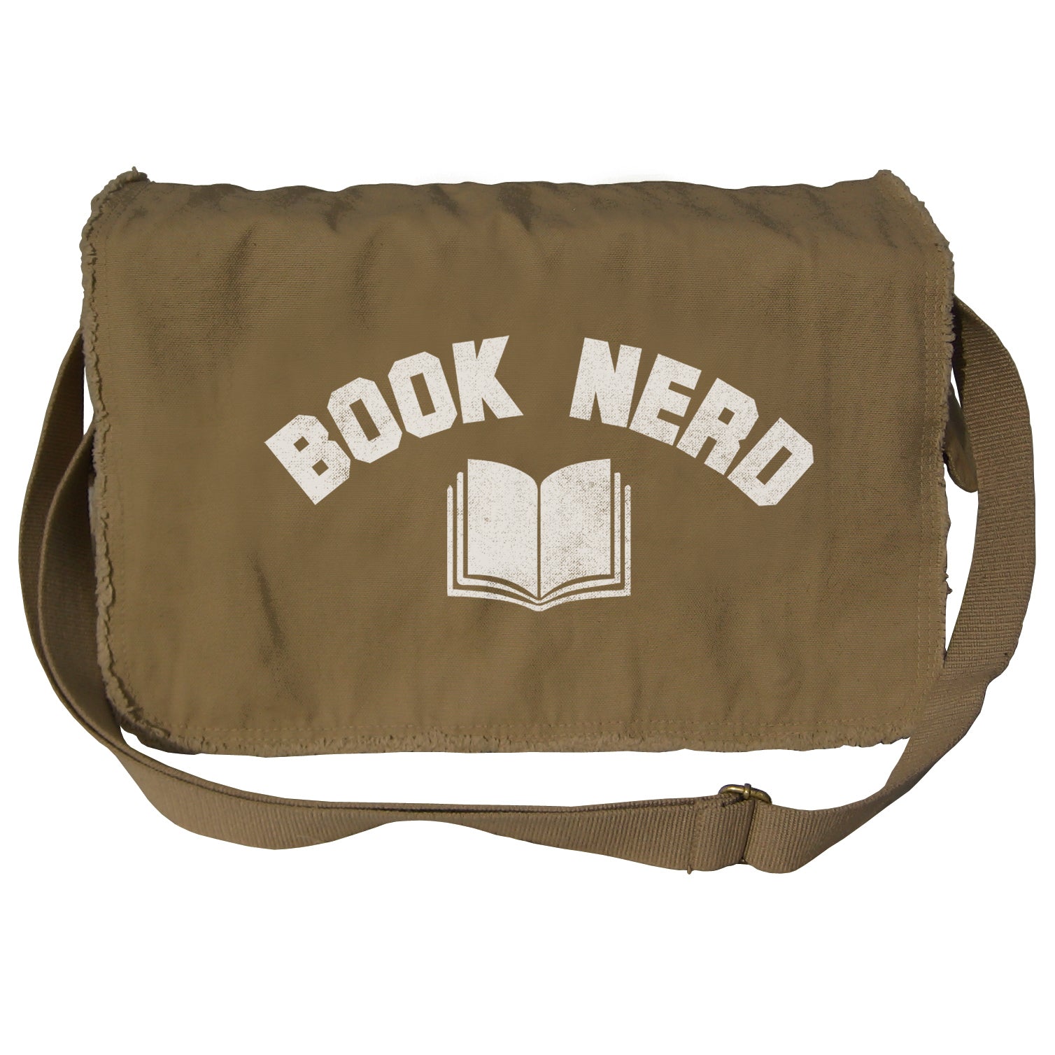 Book Shaped Lock Messenger Bag