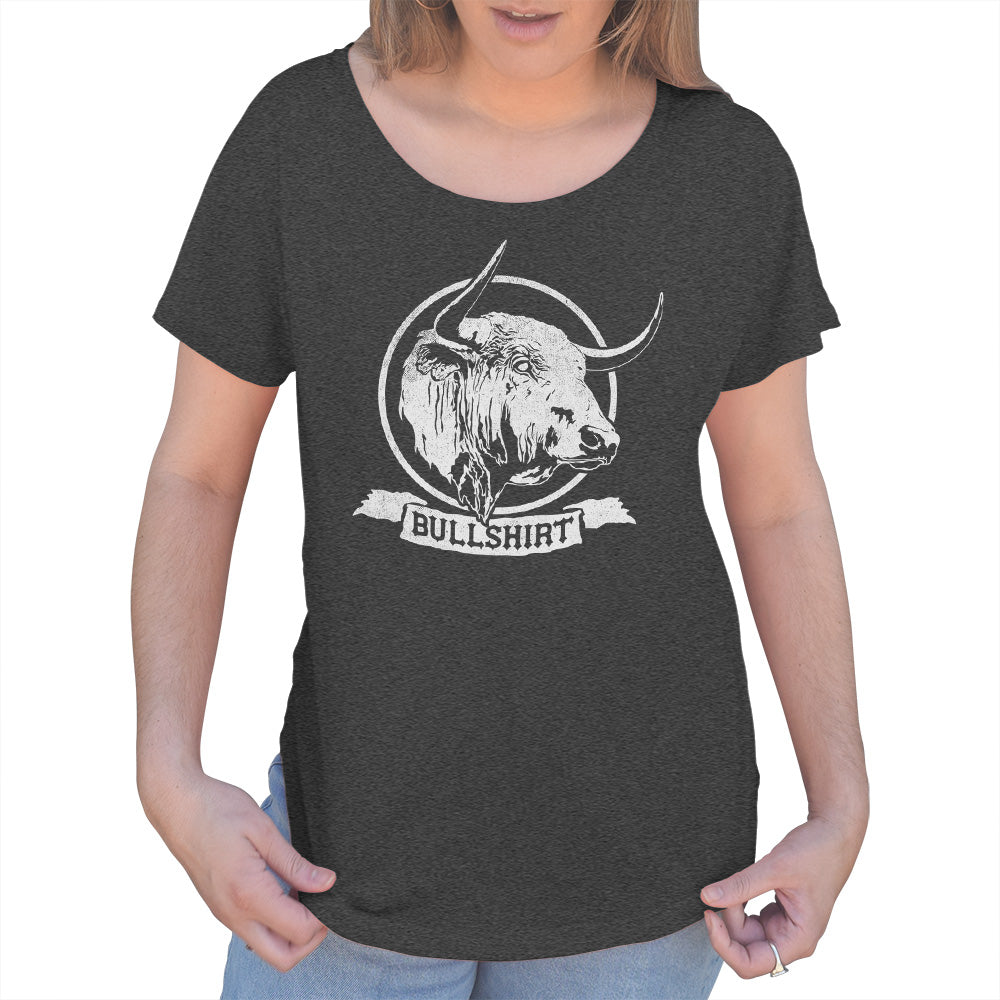 Women's Bull Shirt Scoop Neck T-Shirt