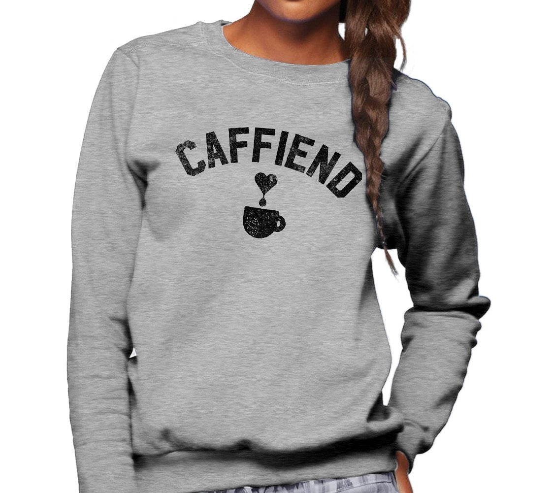 Unisex Caffiend Sweatshirt Coffee Caffeine