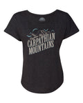 Women's Explore The Carpathian Mountains Scoop Neck T-Shirt