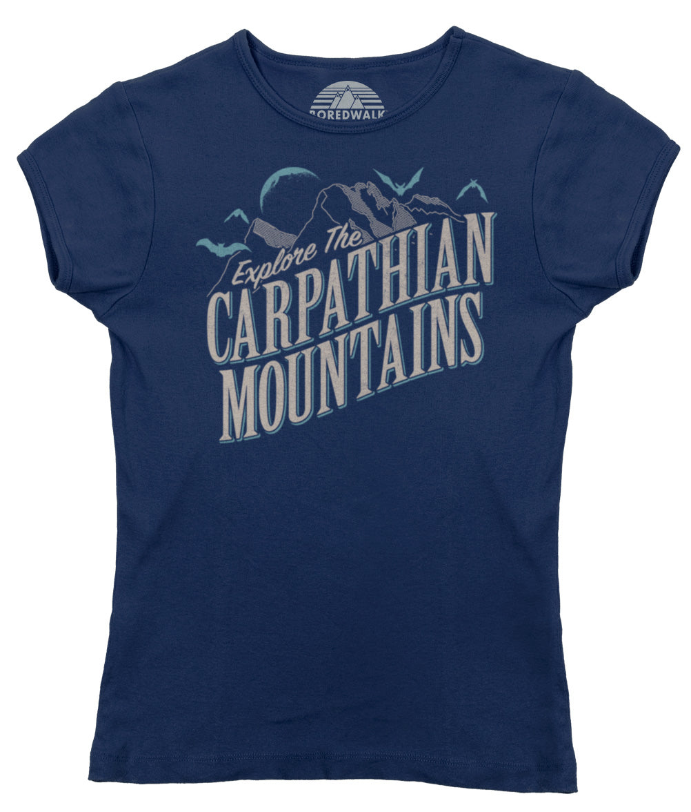 Women's Explore The Carpathian Mountains T-Shirt